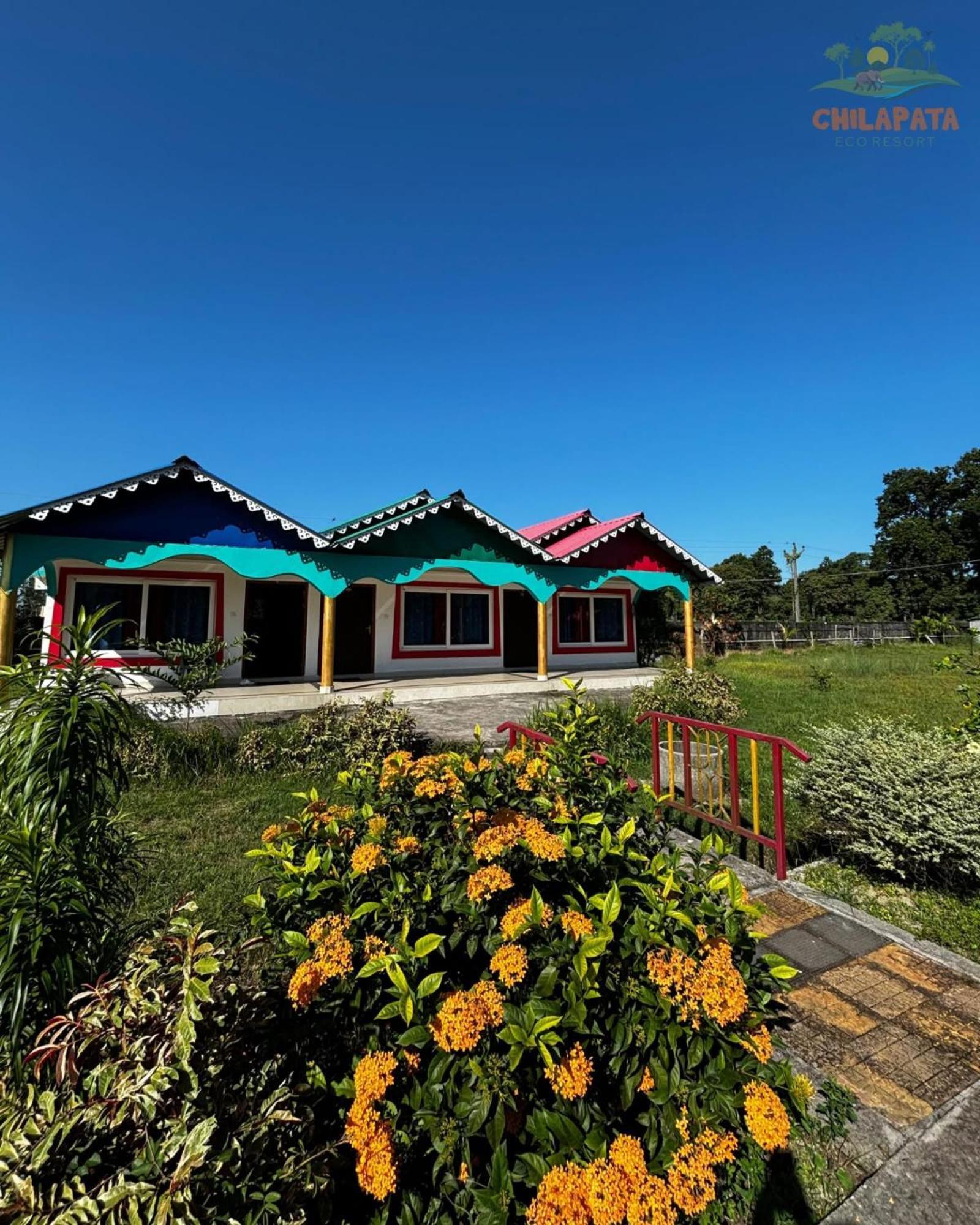 Chilapata Eco Resort Uttar Simlabari Eksteriør billede