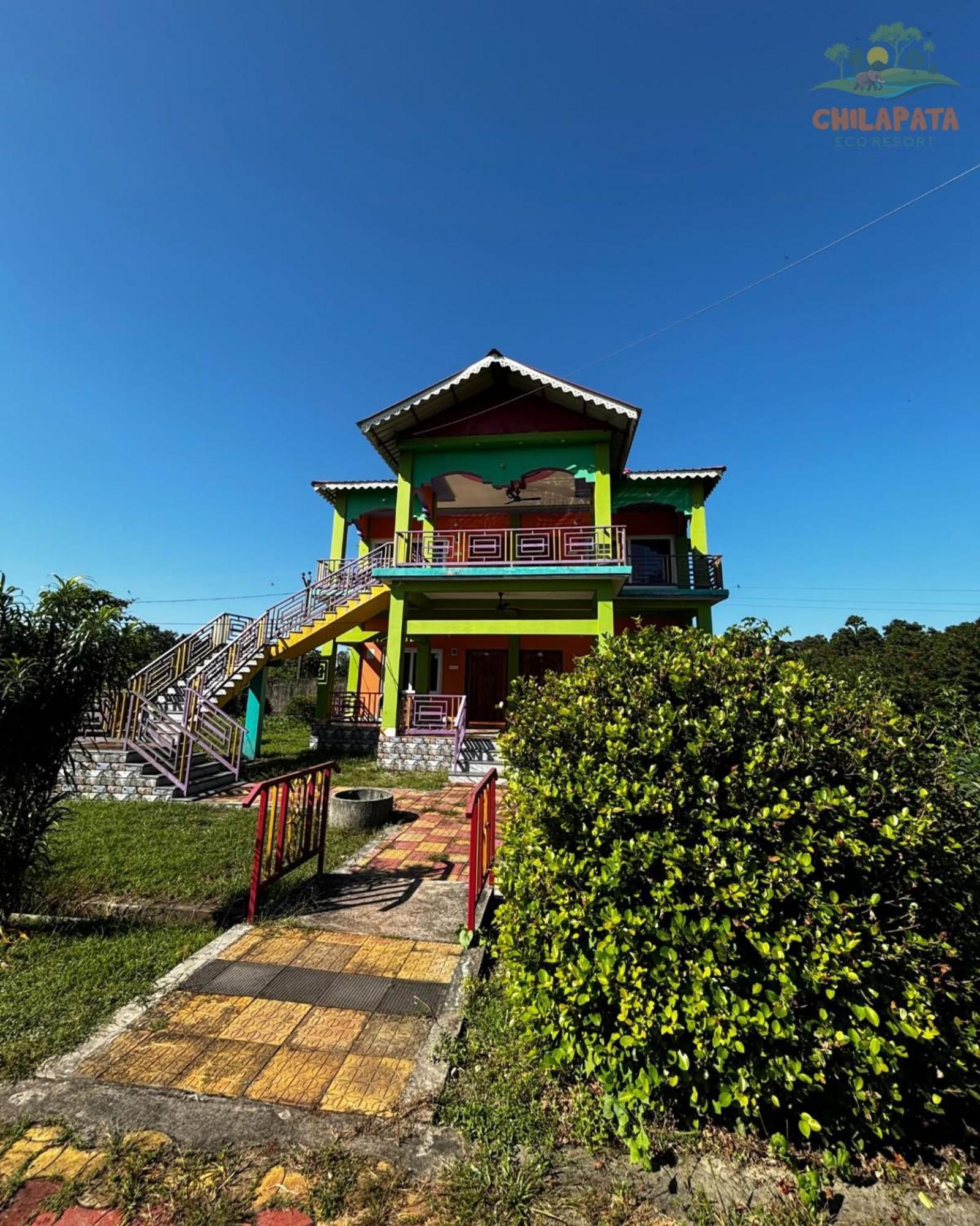 Chilapata Eco Resort Uttar Simlabari Eksteriør billede